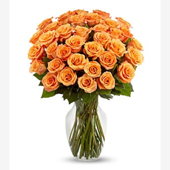 Birthstone 24 orange flowers Bouquet