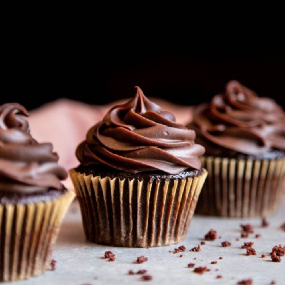 Double Chocolate Cupcakes 