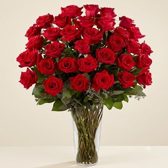 60 Red Roses Bouquet 