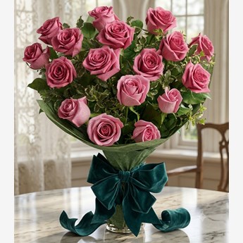 Pink Roses Bouquet