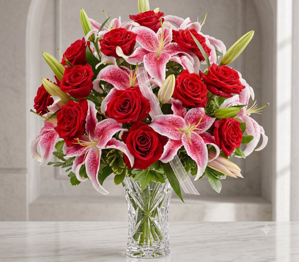 Lilies & Roses
