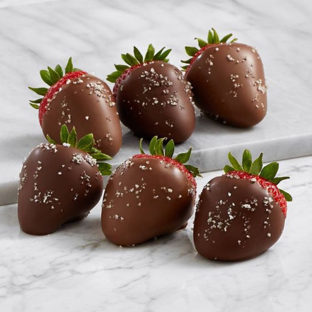 Milk Chocolate Covered Strawberries, 6 Pcs