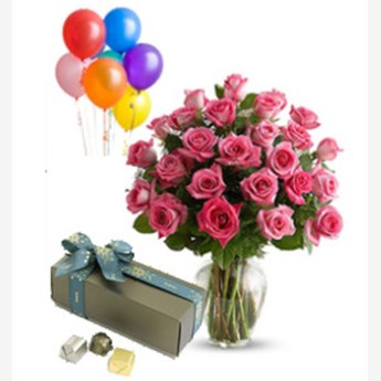 Roses, Patchi & Balloons