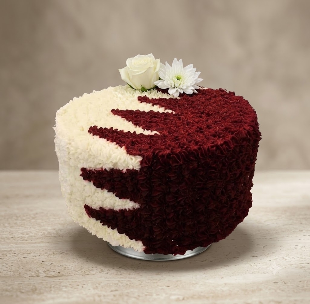 Qatar Flag Cake