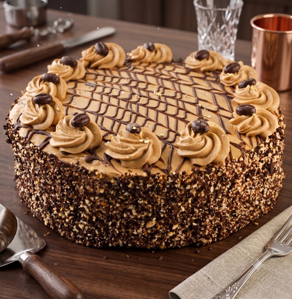 Mocha Sponge Cake