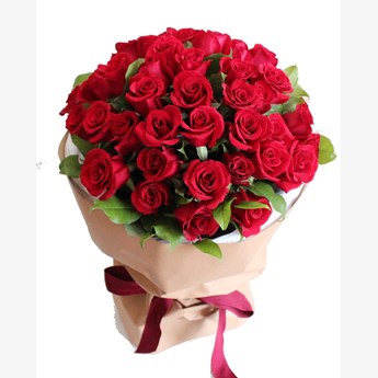 36 Red Roses Hand Bouquet