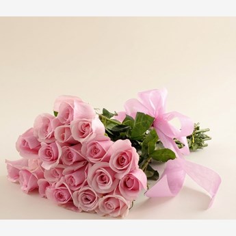 20 Pink Roses Bouquet