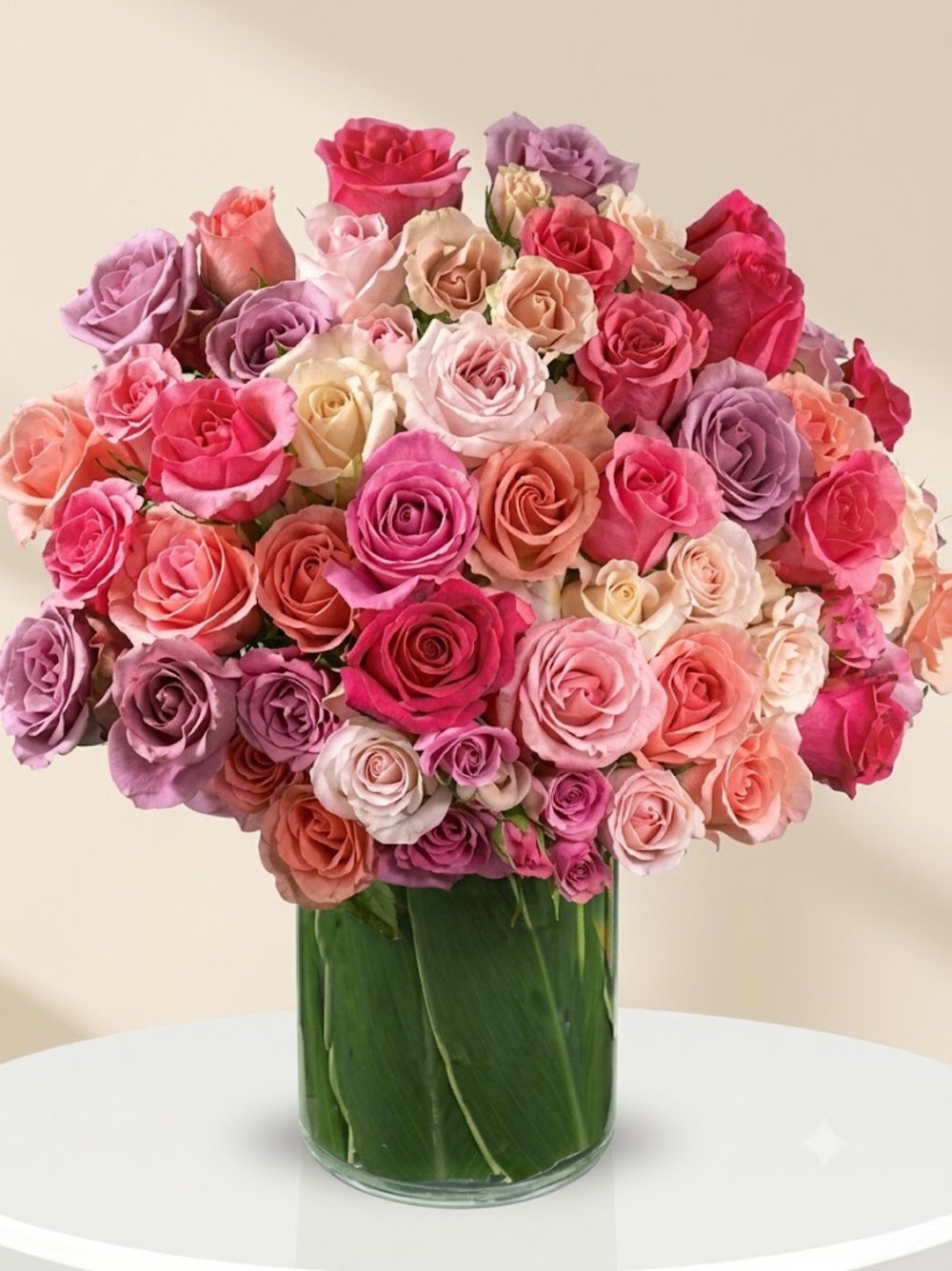 Red and Pink Carnations White Daisies