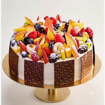 Fresh Fruit Cake