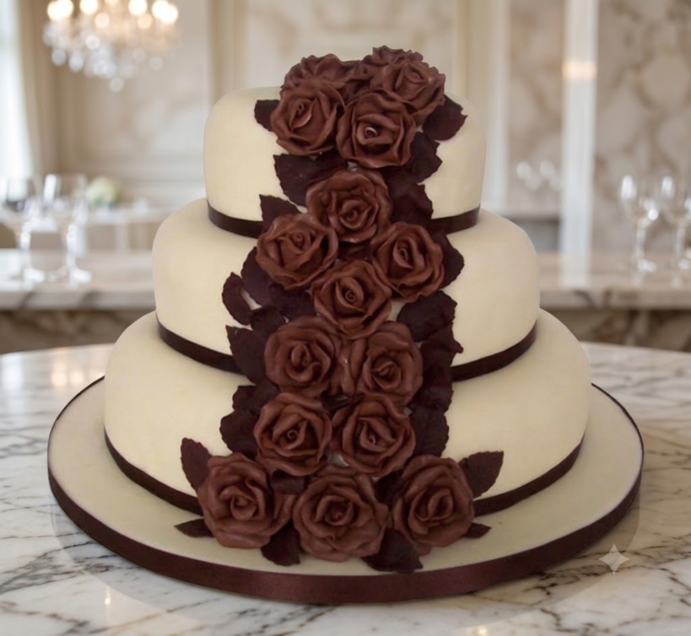 Majestic Chocolate Step Cake 