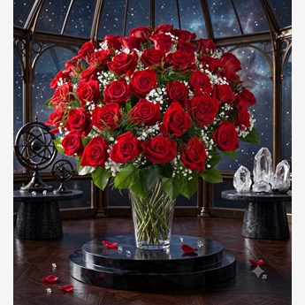 Three Dozen Red Roses