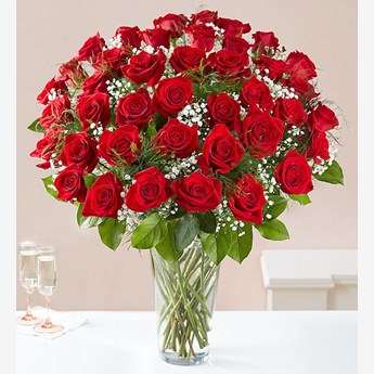 Three Dozen Red Roses