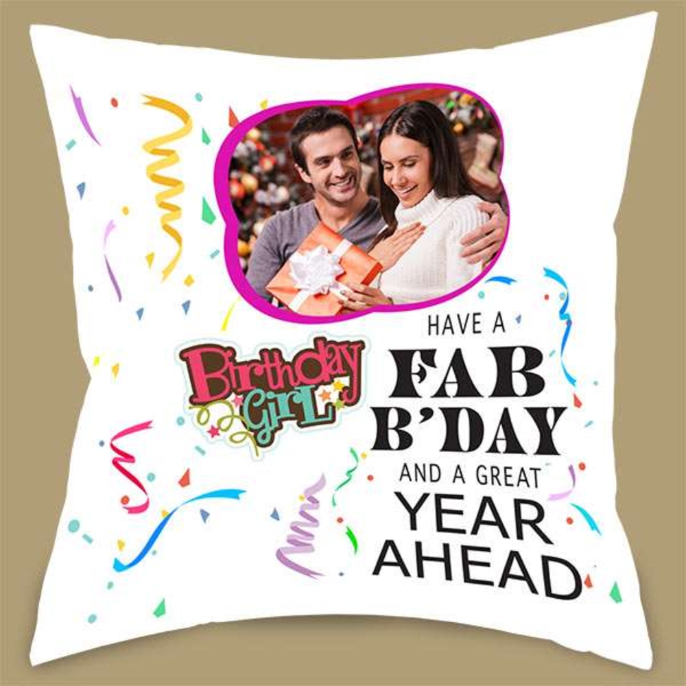 Customized Birthday Pillow