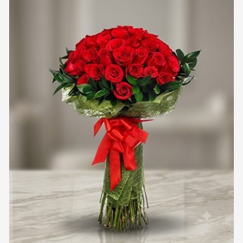 Luxury Red Roses Bouquet