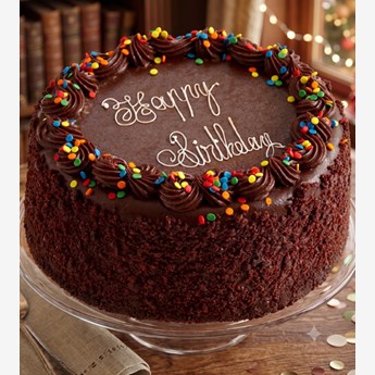 Delicious Triple Chocolate Cake