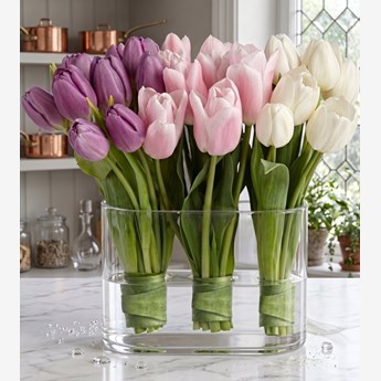 30 Tulips in a Vase