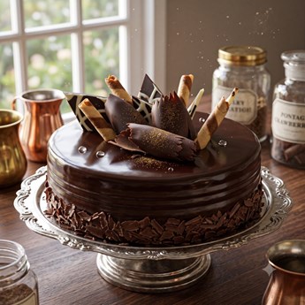 Snickers Chocolate Cake