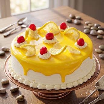 Lemon Vanilla Cake