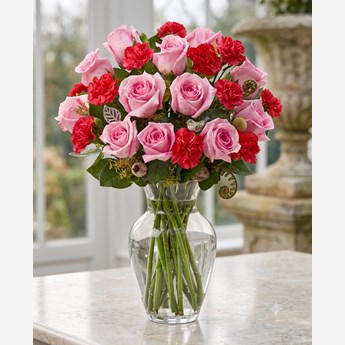 Nature in Glass Vase