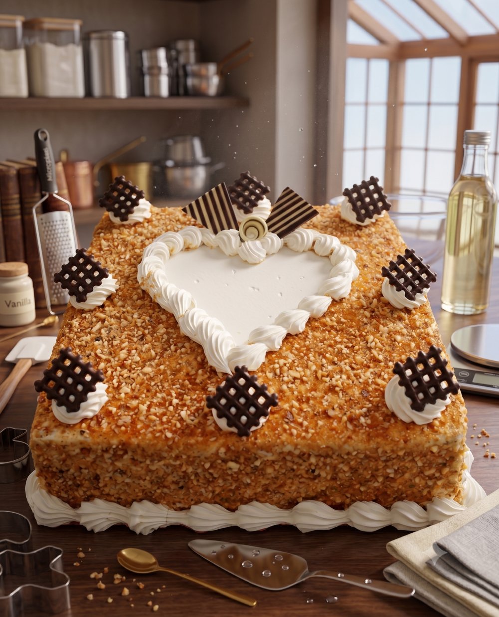 Nougat Sweet Cake 