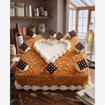 Nougat Sweet Cake 