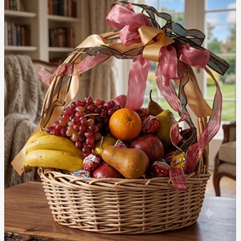 Luscious Fruits Basket