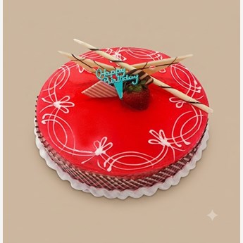 Strawberry Flavor Cake