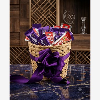 chocolate basket