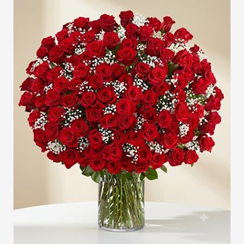 200 Red Roses Bouquet