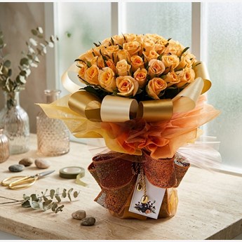 Orange Roses Bouquet