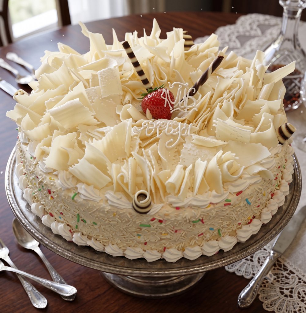 WHITE FOREST CAKE
