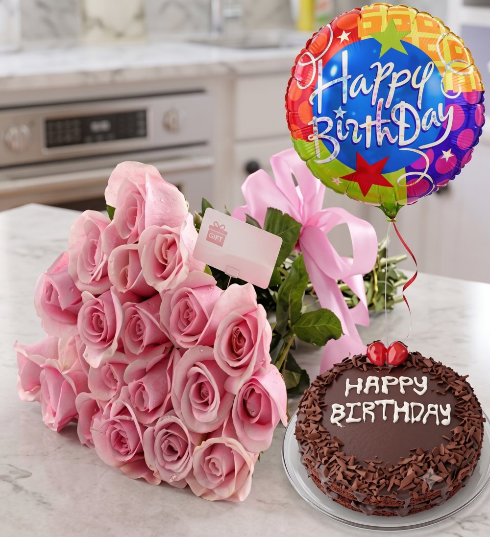 Pink Birthday Gift