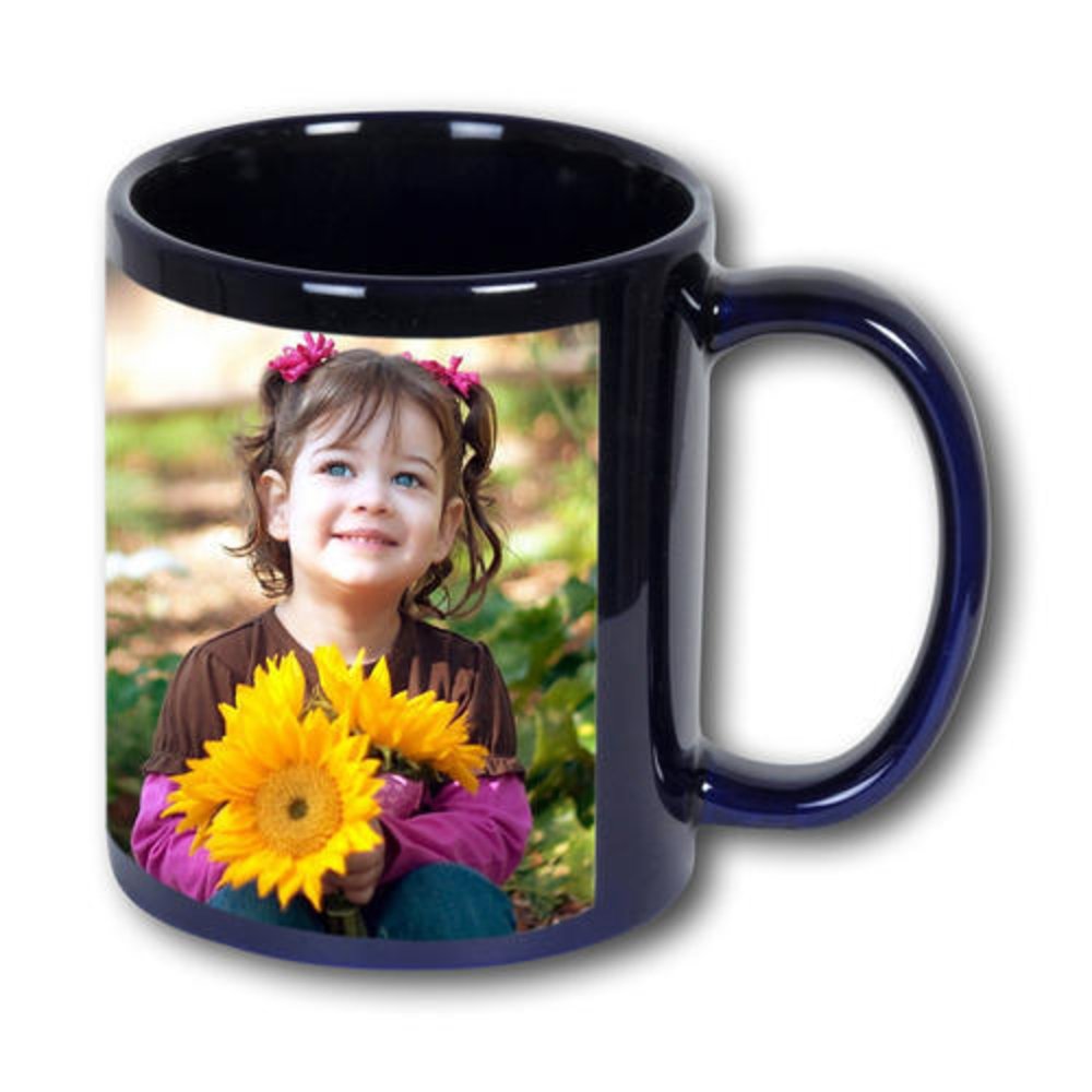 Black Photo Mug