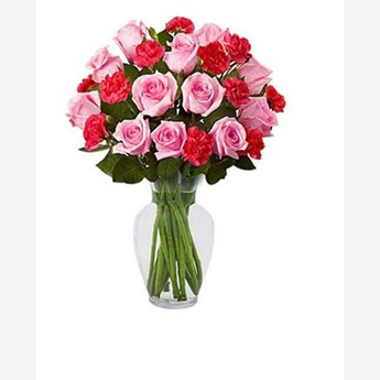 Nature in Glass Vase